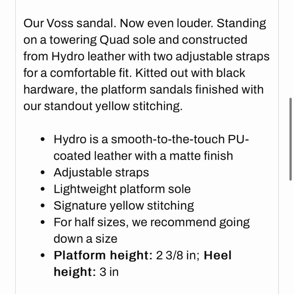 Dr. Martens Voss Women's Leather Strap Platform Sandals NWOT - Picture 3 of 5